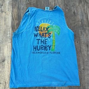 What’s the hurry Tank top